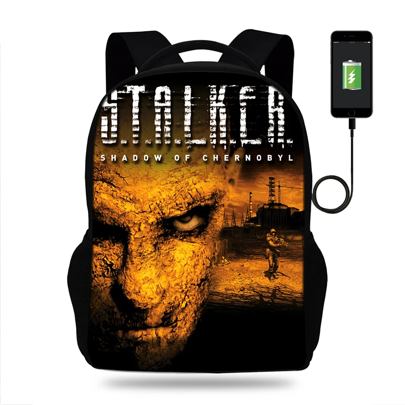 Рюкзак Mochila stalkering shadower Многофункциональный школьный рюкзак с usb зарядкой для