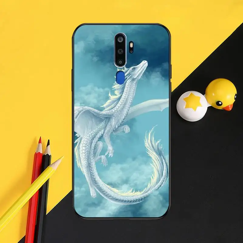 Мягкий чехол PENGHUWAN для Oppo A5 A9 телефона A11x A71 A73S A1K A83 с изображением дракона на заказ