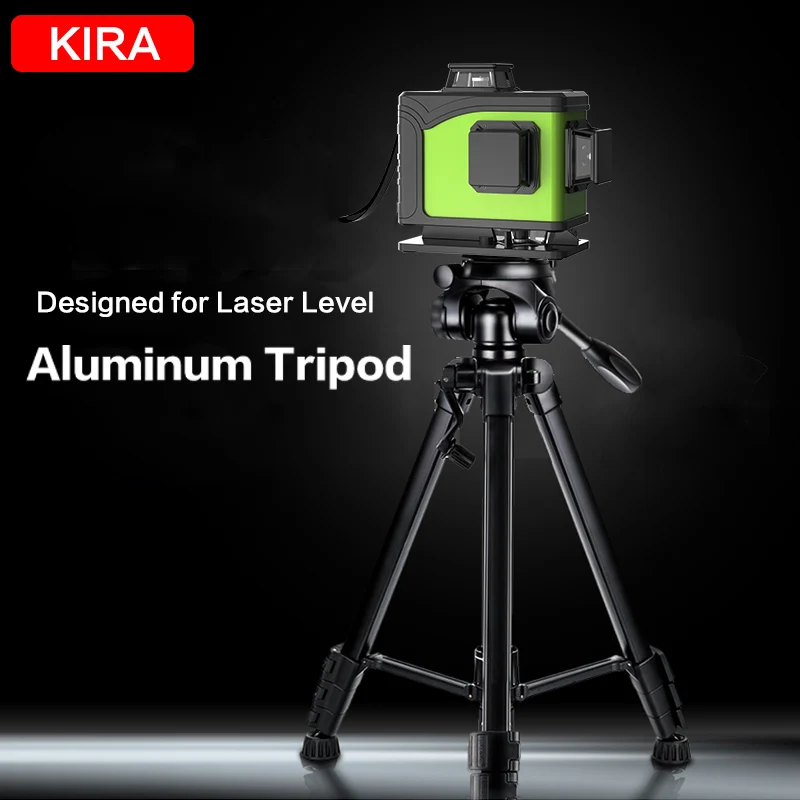 KIRA 360 ° поворот 1 5 м Регулируемая высота лазерный уровень/камера/мобильный