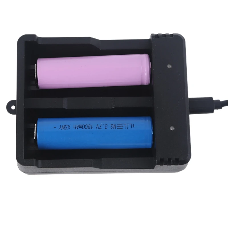 Двухканальное Зарядное устройство USB 3 7 в для аккумуляторов 18650 26650 14500 16340