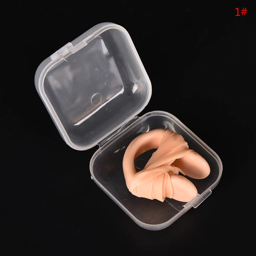 

New 1Pcs Silicone Anti Snore Ceasing Stopper Anti-Snoring Free Nose Clip Health Sleeping Aid Equipment