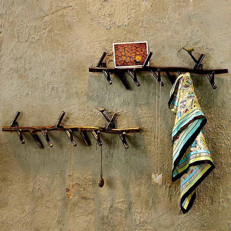Металлический крючок для одежды в американском стиле настенное украшение
