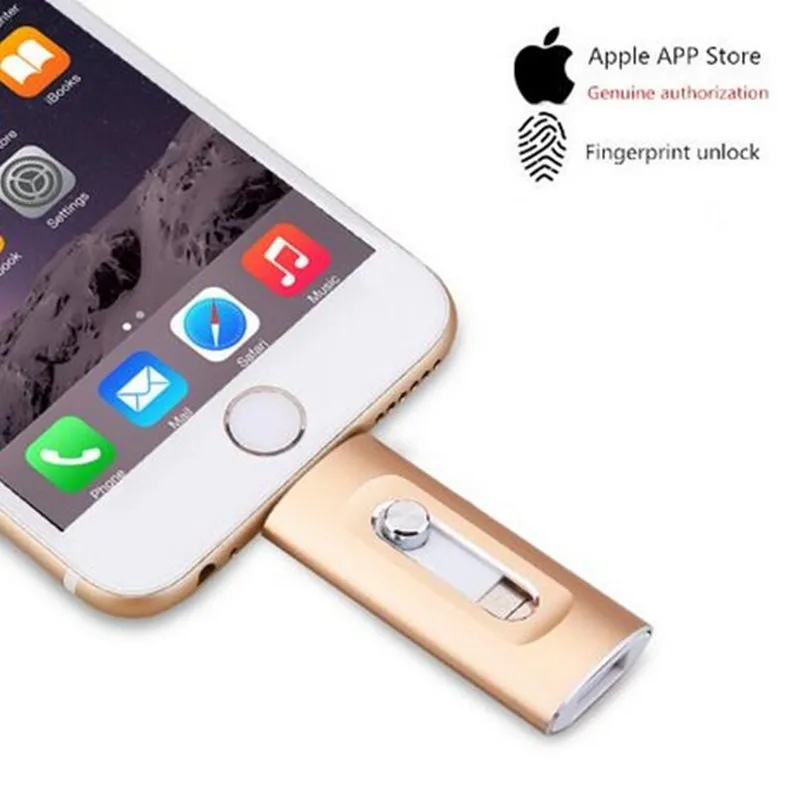 Флеш-накопитель 128 ГБ для iPhone X, 8, 7, 7s Plus, 6, 6 S, ipad, флеш-накопитель, HD карта памяти, мобильный OTG Micro USB флеш-накопитель, 16 ГБ, 32 ГБ, 64 ГБ