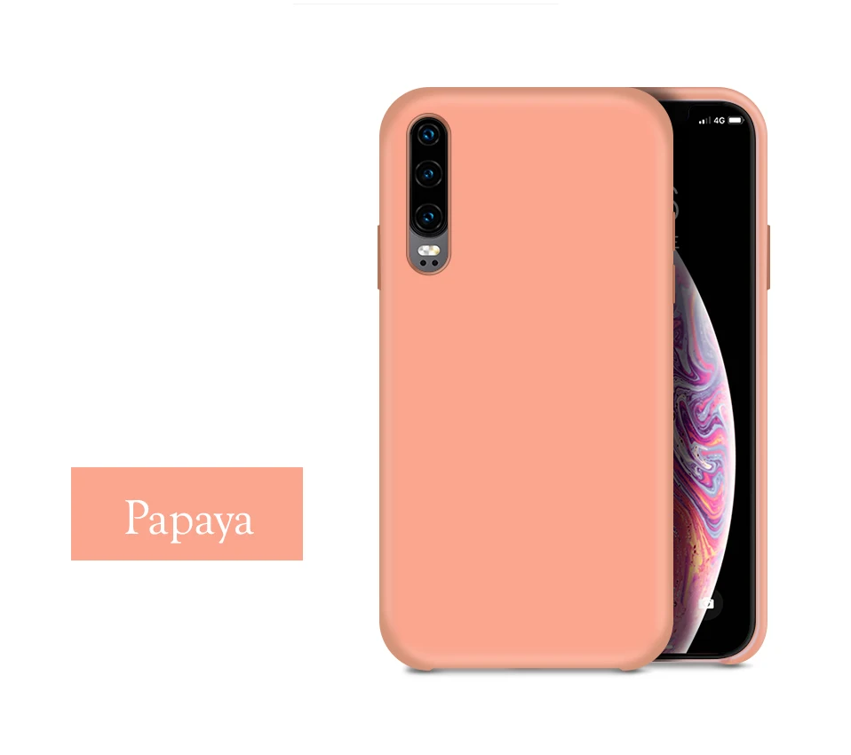 Жидкий силиконовый чехол для huawei P30 Lite, чехол, накладка из микрофибры, чехол для huawei P20 Lite P30 Pro mate 20 Lite Honor 20 10i