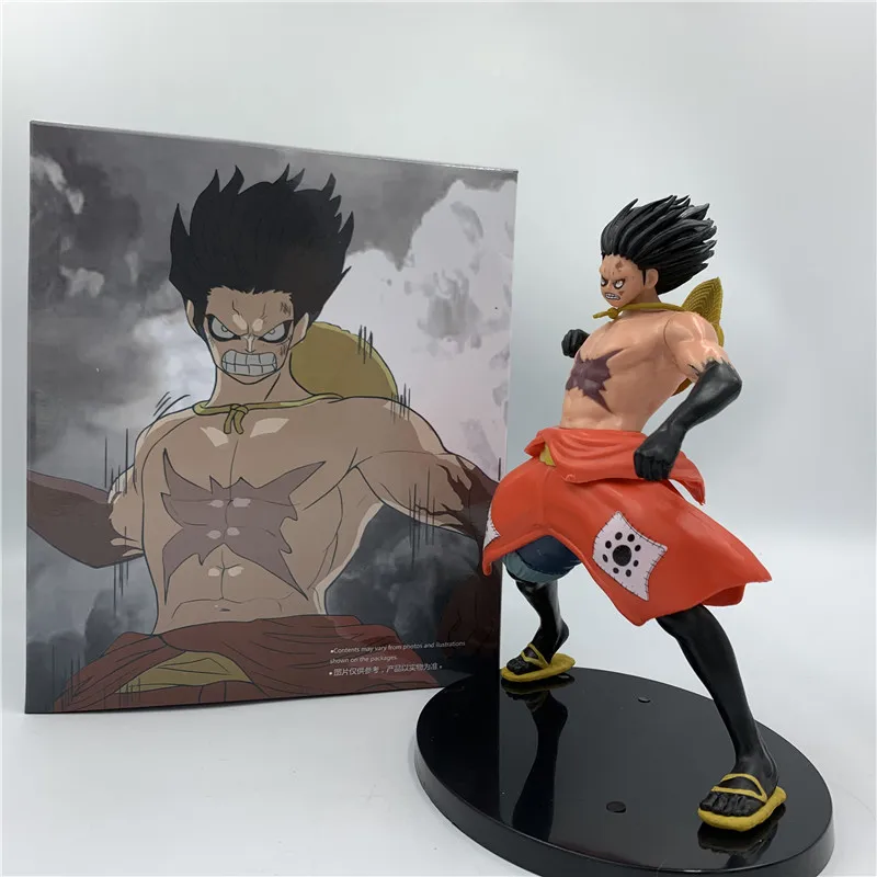 Luffy Samurai Haki Gear 4 Warrior Ver. Экшн фигурки из ПВХ Луффи боевой VS Kaido коллекционная игрушка