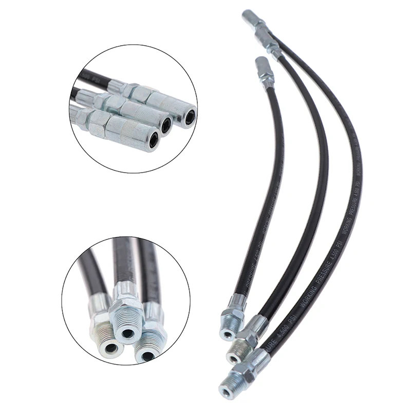 

Heavy Duty High Pressure Long Extension Grease Gun Hoses Flexible Grease Pipe Hose For car