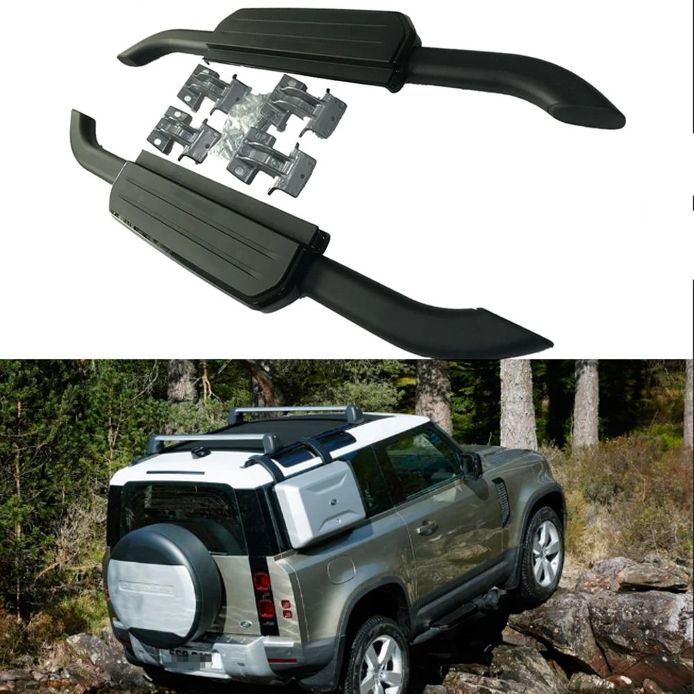 

Боковые подножки для педалей Nerf, защитная планка для Land Rover Defender 90 2Door L663 2020 2021 2022