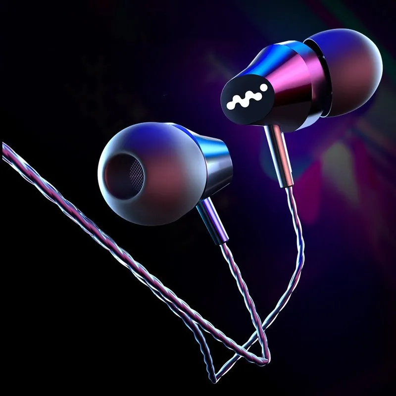 In Ear проводные наушники супер бас 3 5 мм гарнитура Музыка Спорт вкладыши с