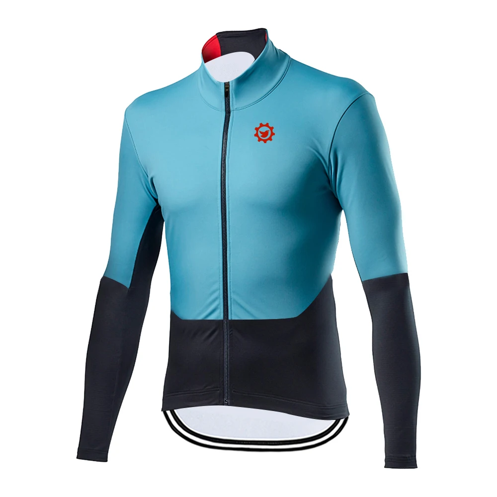 

2020 Cycling Jersey Breathable Long Sleeve Cycling Jersey Autumn Quick Dry MTB Road Biking Jersey Cycling Clothing Tops Men