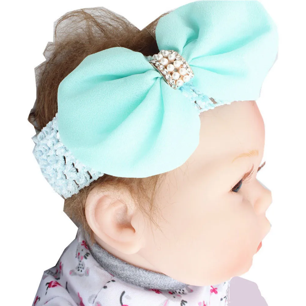 Baby Girl Headbands Flower Photography Props Headband Bows Hair Accessories Haarband Diademas Para Bebe 2019 | Детская одежда и