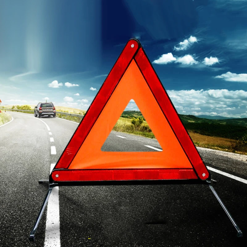 Треугольный светоотражающий знак Предупреждение инструмент для аварийной