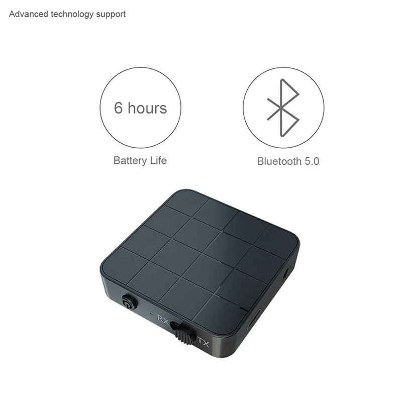 

Bluetooth 5.0 Audio Receiver Transmitter 2 IN 1 RCA 3.5MM 3.5 AUX Jack USB Music Stereo Wireless Car Adapters For Car TV MP3 PC