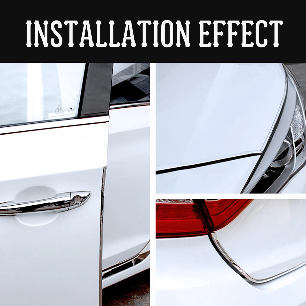 Защитная полоса для дверей автомобиля Противоударная углеродное