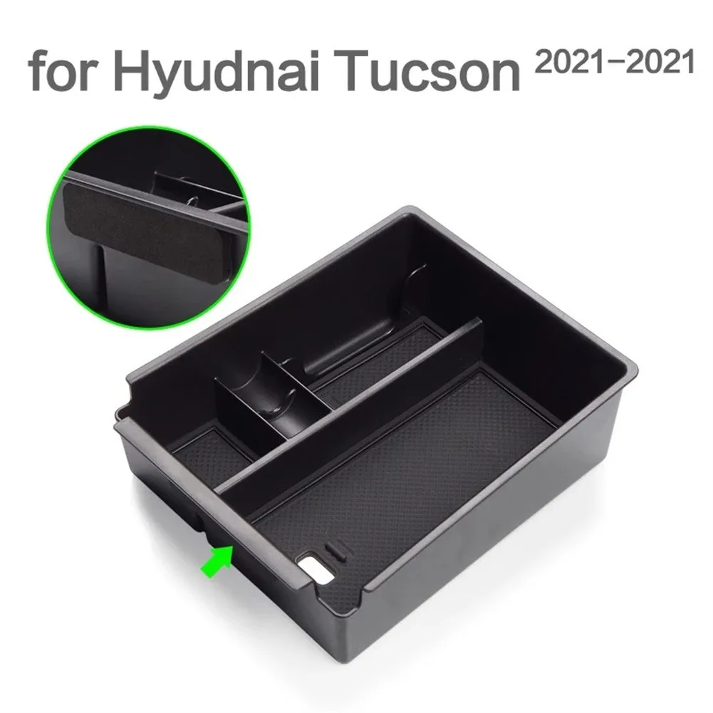 

Car Center Console Organizer Tray Armrest Storage Box For Hyundai Tucson NX4 2022 Car Accessories Stowing Tidying