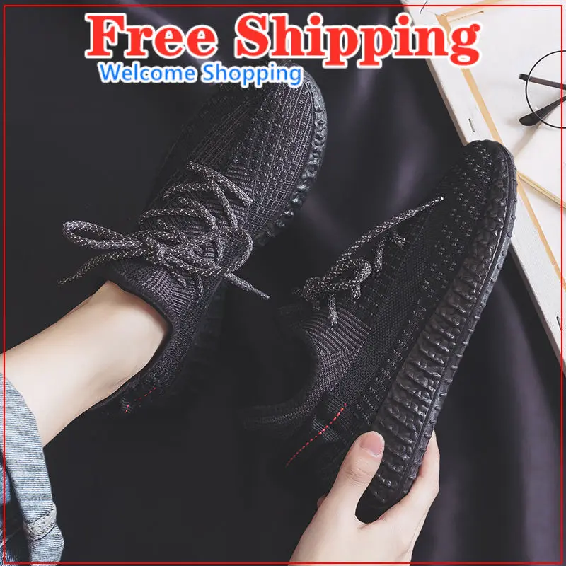 

2021 summer trend canvas men's shoes boys casual black YZ sports running board shoes Korean version Men's sneakers Breathable