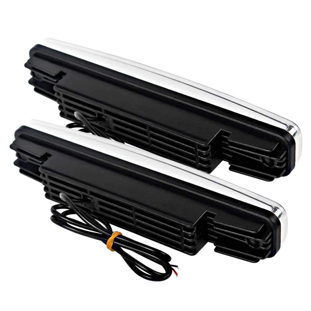 12V светодиодный дневные ходовые огни Дневные дневного света задние лампы Яркий