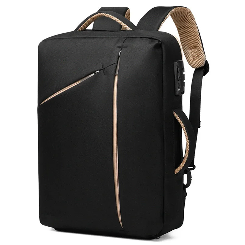 

Business trip office computer bag travel backpack anti theft password lock laptop tablet handbag large capacity storage packback