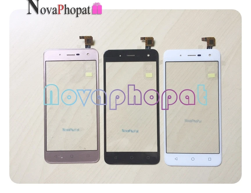 Novaphopat Черный сенсорный экран для BQ BQ-5057 Strike 2 BQ 5057/BQ-5005L BQ5005L BQ 5005L сенсорный экран дигитайзер+ трек