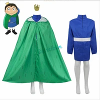 ranking of kings bojji kage cosplay cute cartoon character bojji costume anime cloak cape shirt hoodie for kids women men