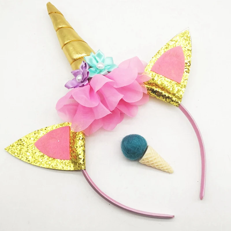 Милая Одежда для девочек с цветочным рисунком украшением в виде кошачьих ушек