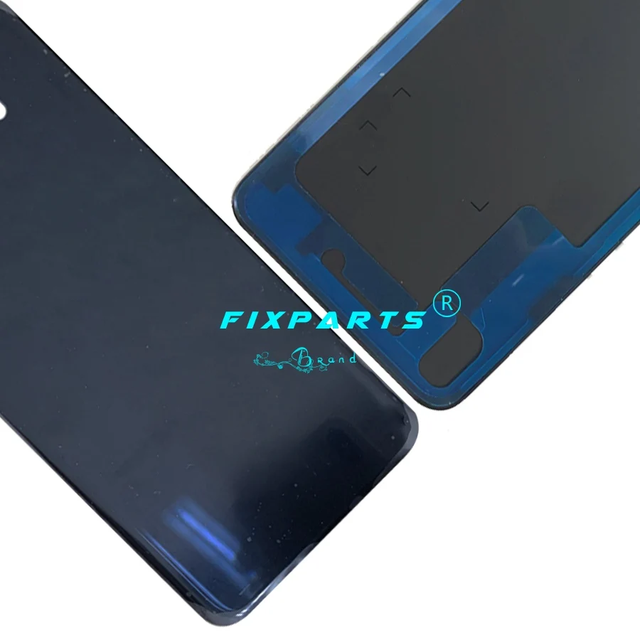 Для LG G8X ThinQ Задняя крышка батареи стеклянная дверь Корпус чехол G8 X LMG850EMW Замена