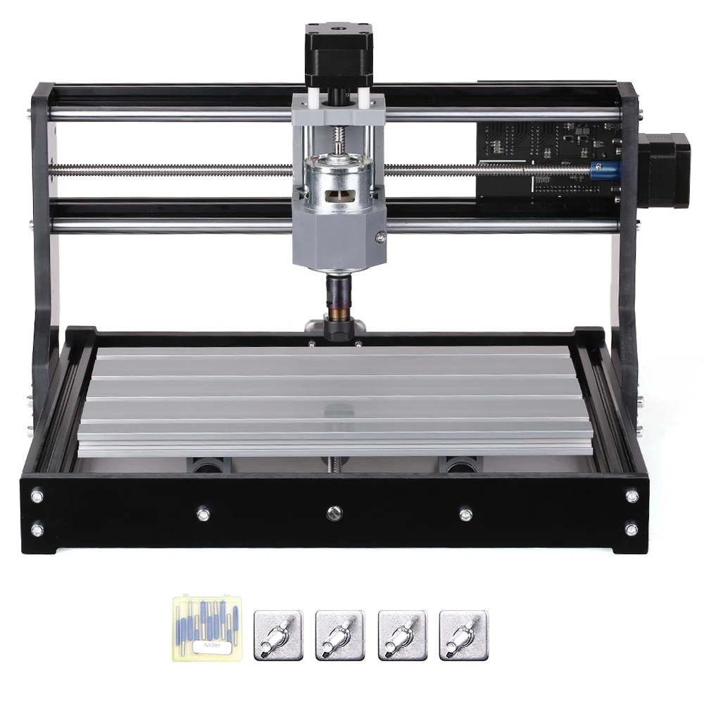 CNC 3018 Pro мини лазерный гравировальный станок GRBL DIY гравировальный станок для дерева PCB PVC резьба фрезерный гравировальный станок ER11