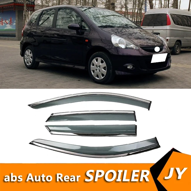 

Для Honda Fit 2007 оконный козырек вентиляционные оттенки Защита от солнца дождя для jazz автомобильные аксессуары 4 шт./компл.