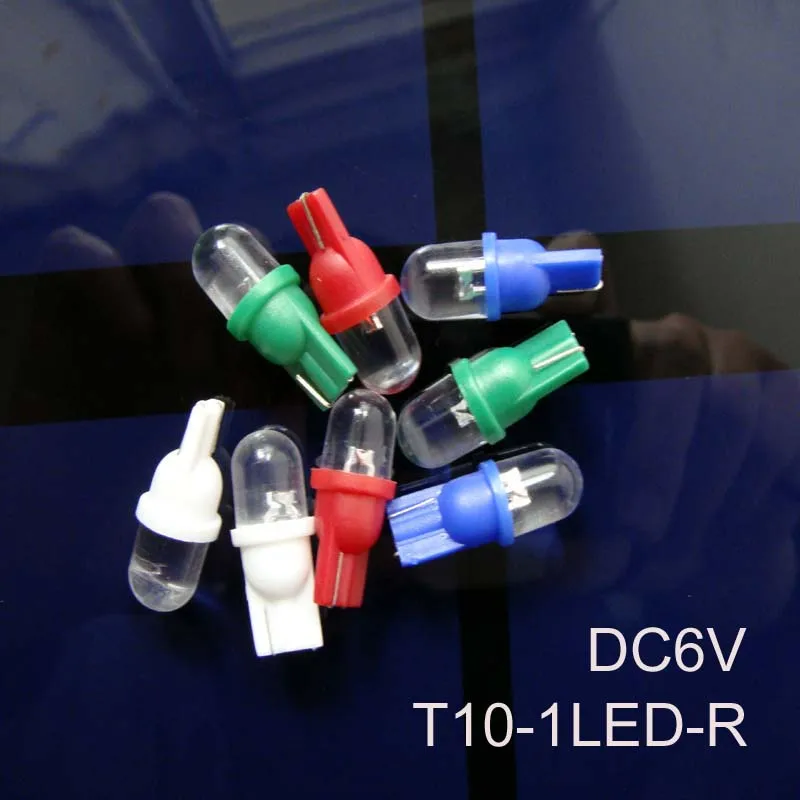 

Высококачественная светодиодная сигнальная лампа для приборной панели, 6 В постоянного тока, T10, w5w 168 194 501, лампочка для приборной панели, Бес...