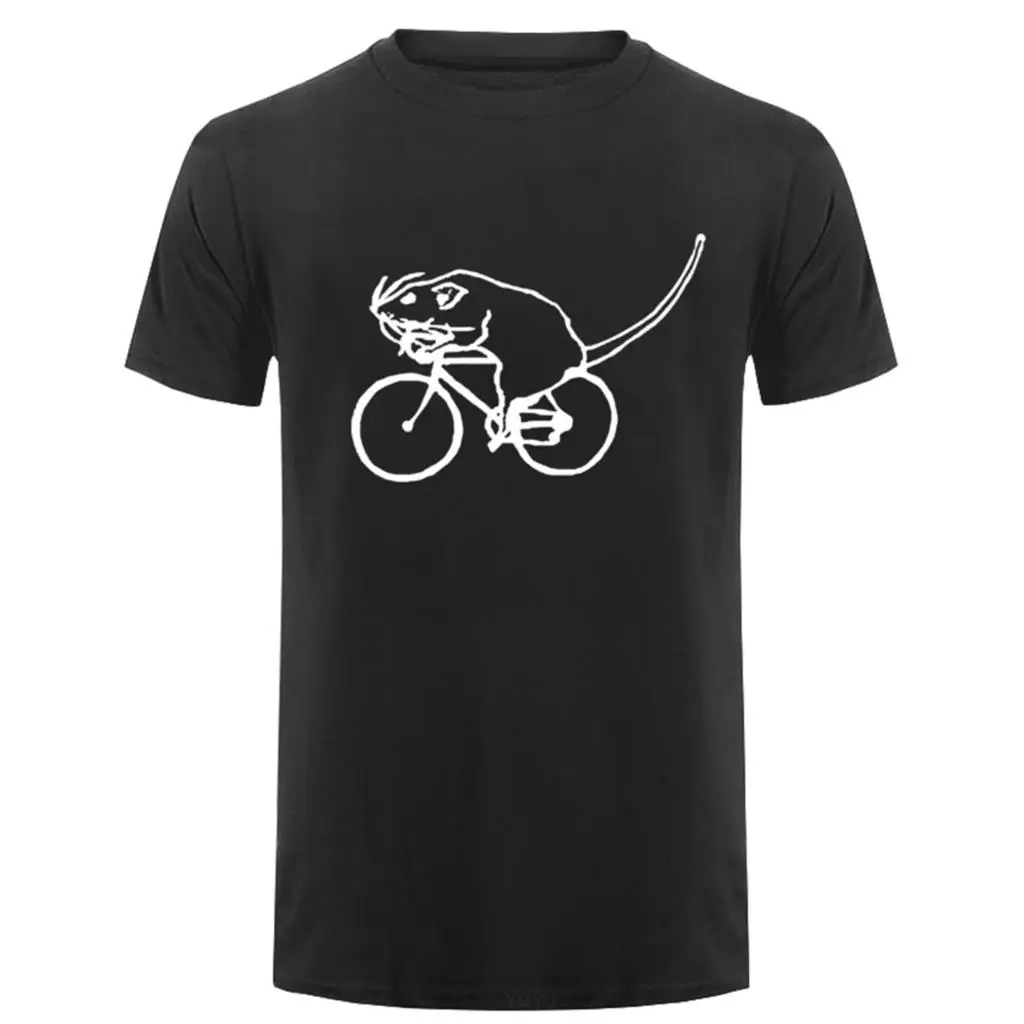 

Short Sleeve O-Neck Tops Tee Shirts Cycler Rat Men's Printed T Shirt
