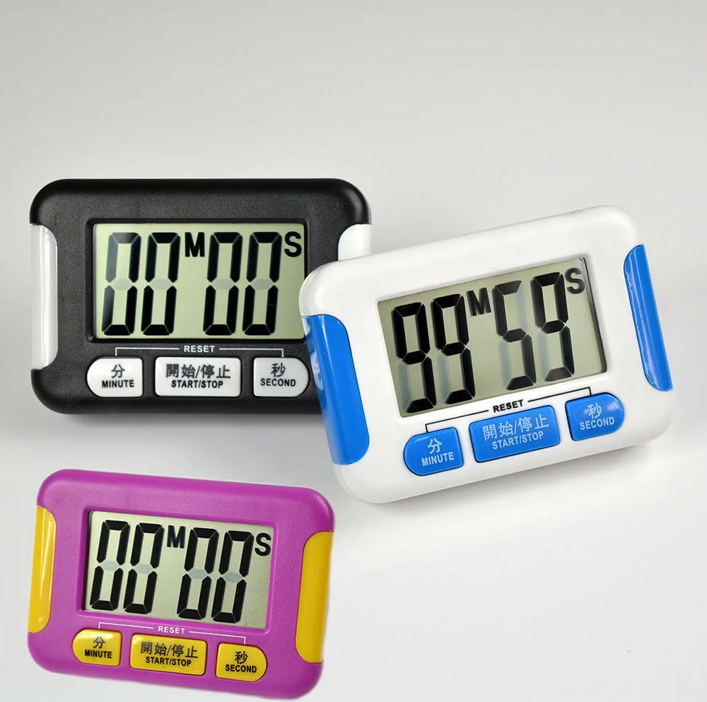 

Kitchen Cooking Timer 99 Minute Digital Count-Down Up LCD Loud Alarm