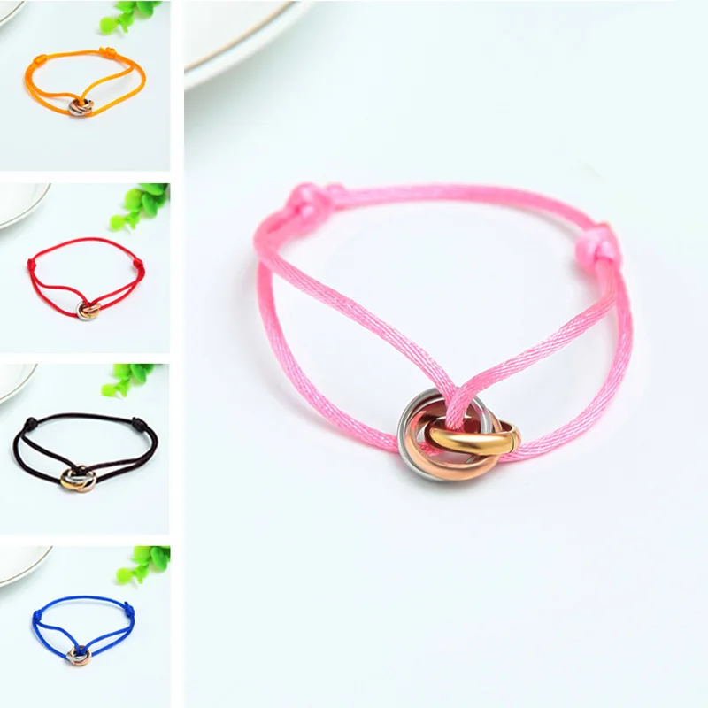 Классические регулируемые подвески из вощеной веревки 13 стилей 3 цвета стальных