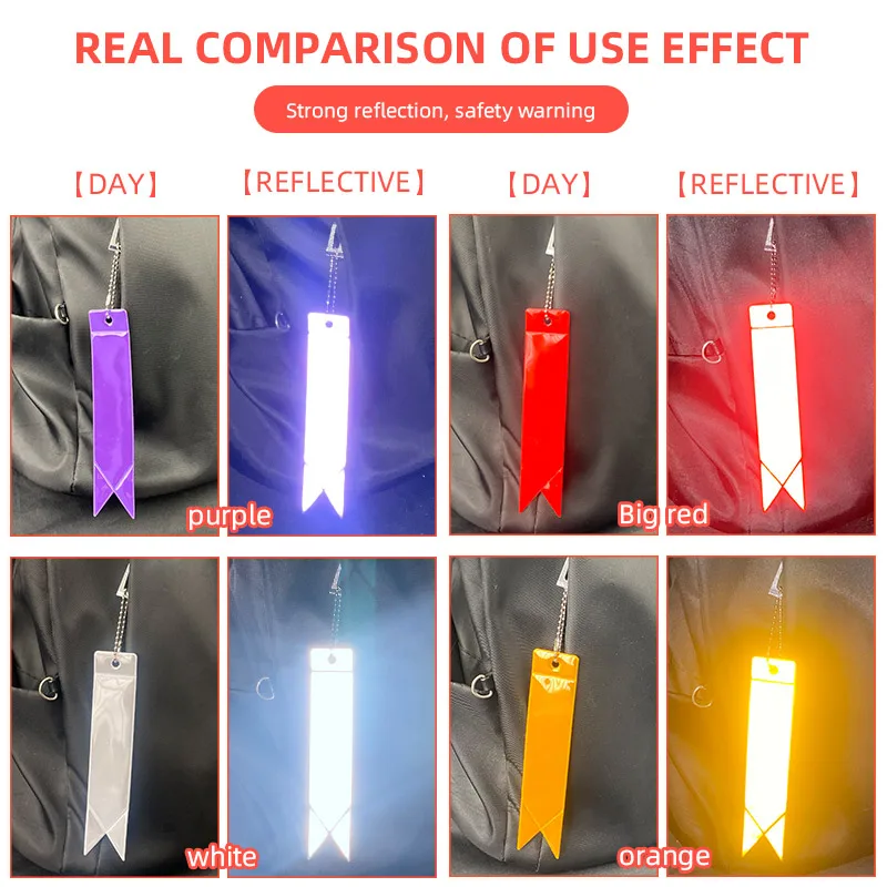 Новое поступление брелоки на сумку подвеска кассета светоотражающие аксессуары