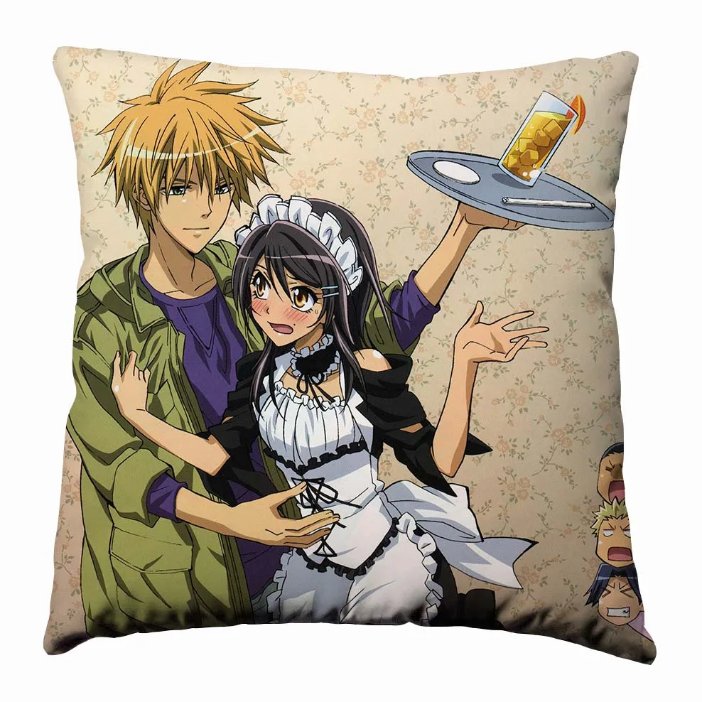 8 Аниме Манга Kaichou wa Maid-sama подушка 40x40 см наволочка сиденье постельные принадлежности Подушка 006 - Цвет: 8