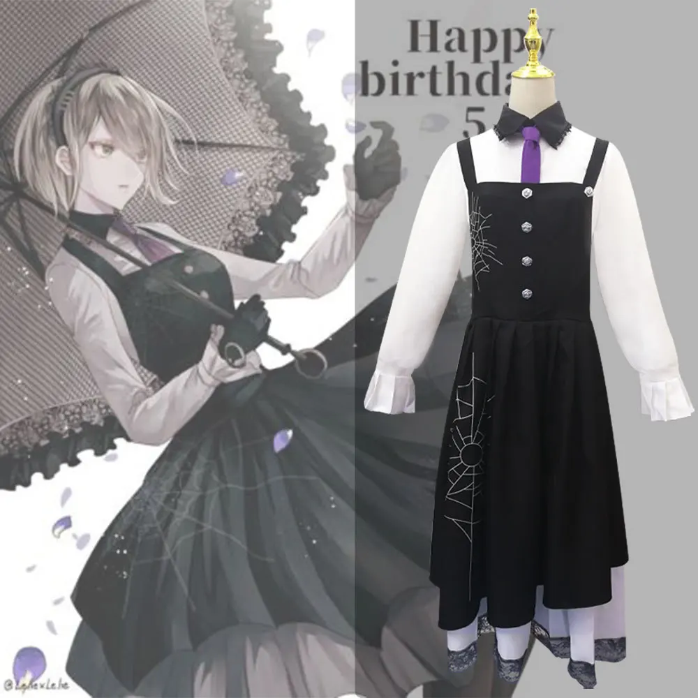 Аниме Danganronpa V3 Tojo Kirumi косплей костюм для женщин на Хэллоуин вечерние