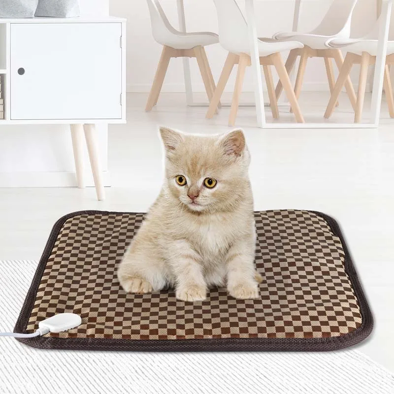 

Winter Explosion Pet Electric Blankets are Resistant ToScratches and Bites Soft Cat and Tog Electric Heating Pads Keep Warm
