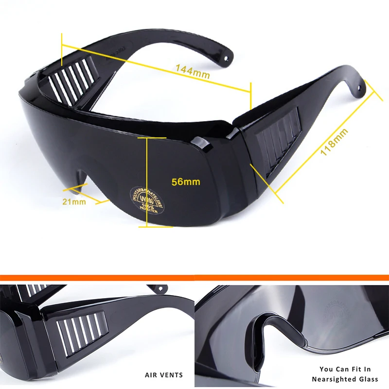Защитные очки для велоспорта широкие защитные маска глаз с защитой от