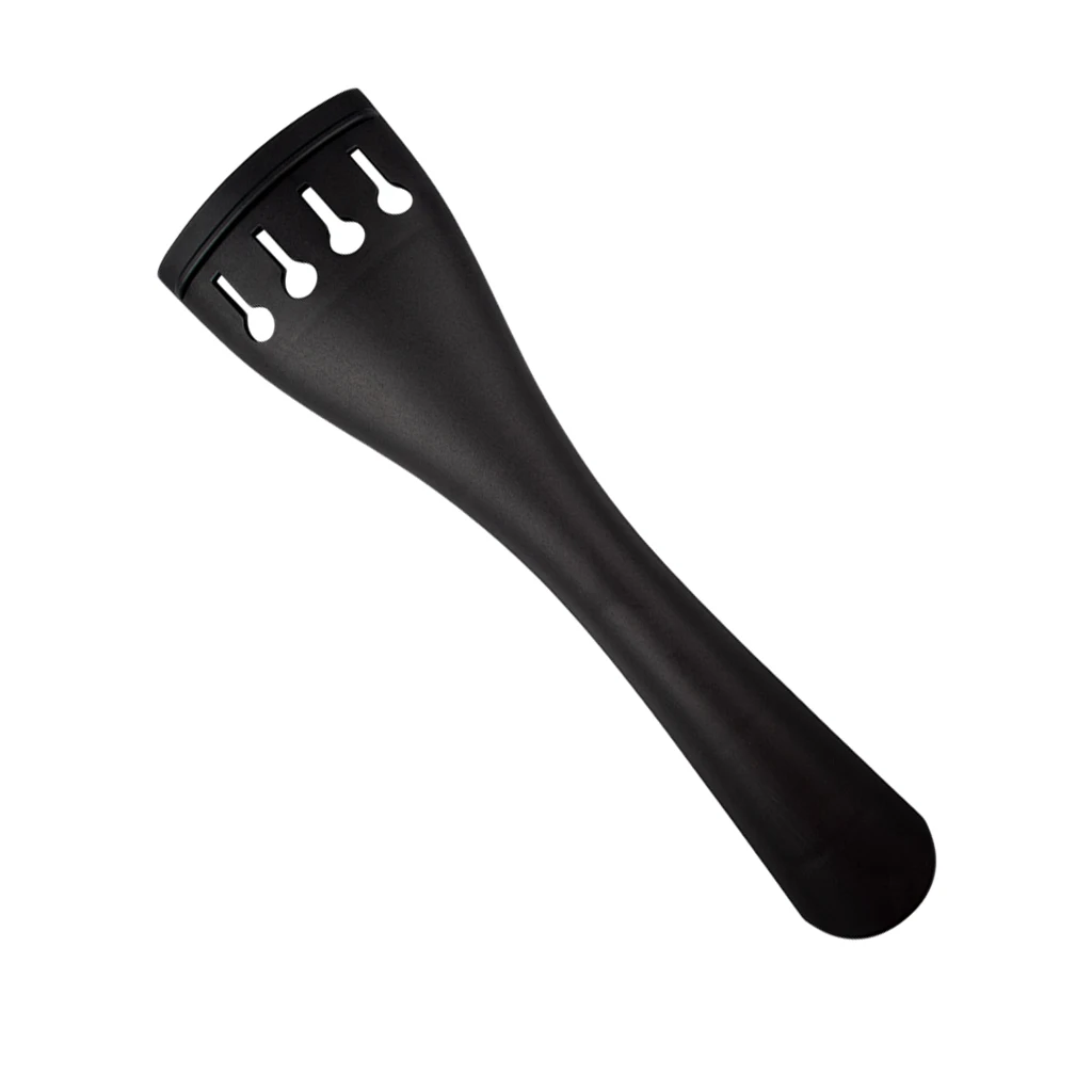 

4-String Bass Tailpiece For 3/4 4/4 Size Double Bass Accessories Black Musical Instruments Parts