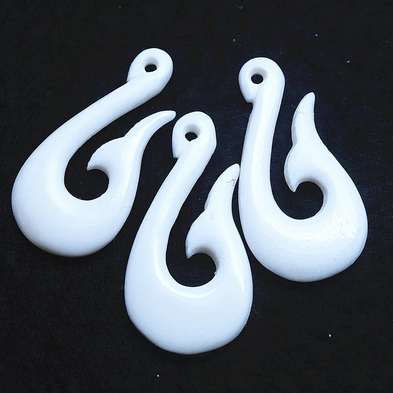 3 шт Горячие Костяные бусы Подвески крупного рогатого скота материал размер 39х20мм белые цвета новые женские коллекции Топ продает