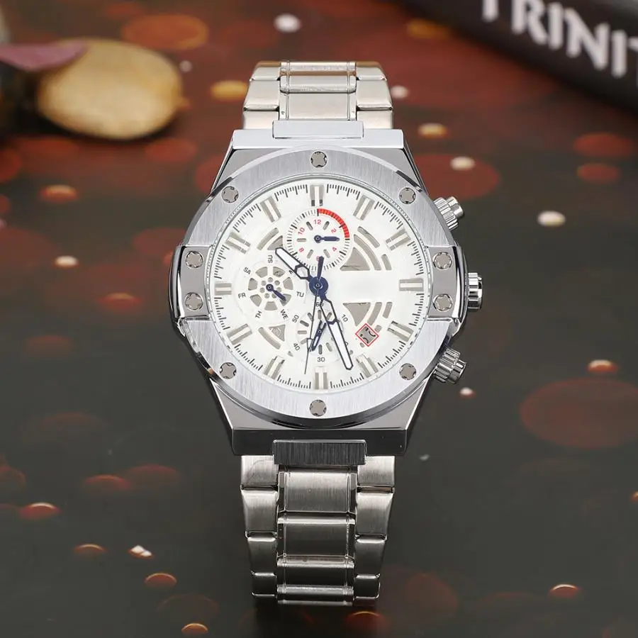 FORSINING два типа Модные мужские автоматические наручные часы механические бизнес