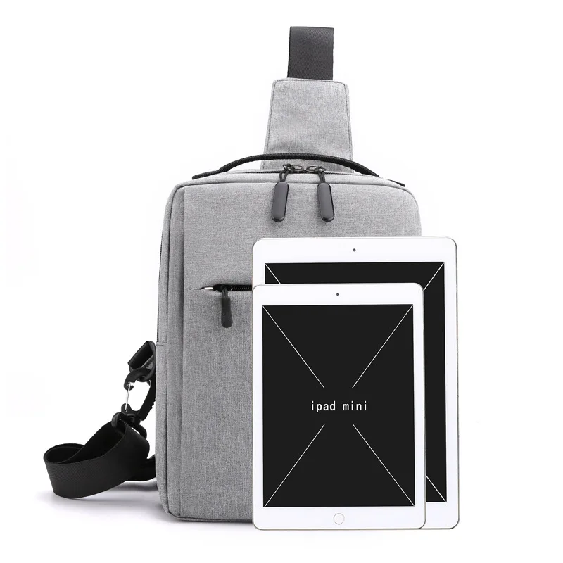 Fashion Boys Girls Shoulder Bag Children Minimalism Chest Bags Kids Handbag for Travel Large Capacity Multi-function