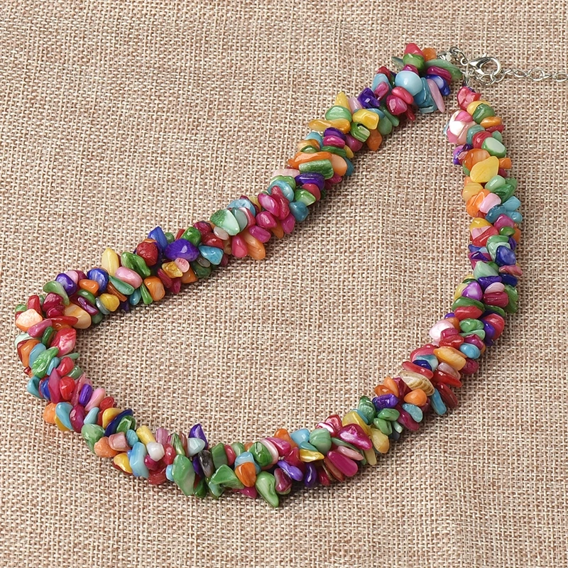 Ожерелье из натурального камня 5-8 мм | Украшения и аксессуары