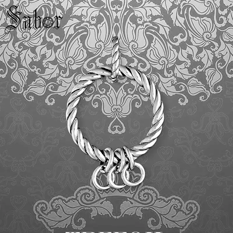 Подвеска очарование Перевозчик шнур вид модные ювелирные изделия серебряного