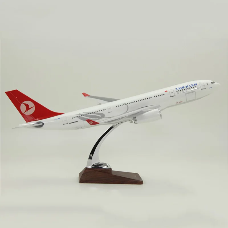 47 см 1:150 масштаб Airbus airlines Air TURKISH A330 самолет Турция модель воздуха w сплав база