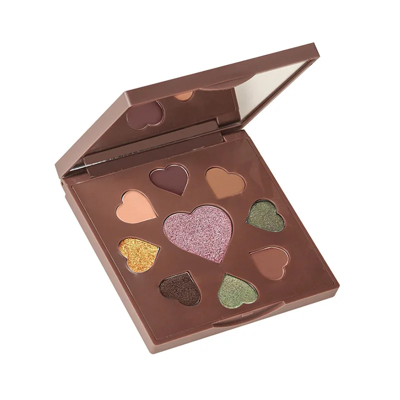 

Beauty Eyeshadow Palette Eyeshadow Toiletries 9 Colors Eyes Cosmetic For Women