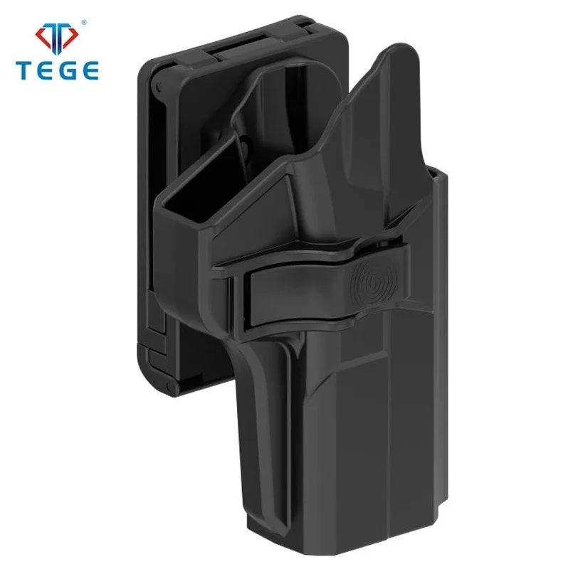 

TEGE Hot Sale Law Enforcement Polymer Holster For S&W M&P 9mm With Belt Clip Attachment Gun Holster