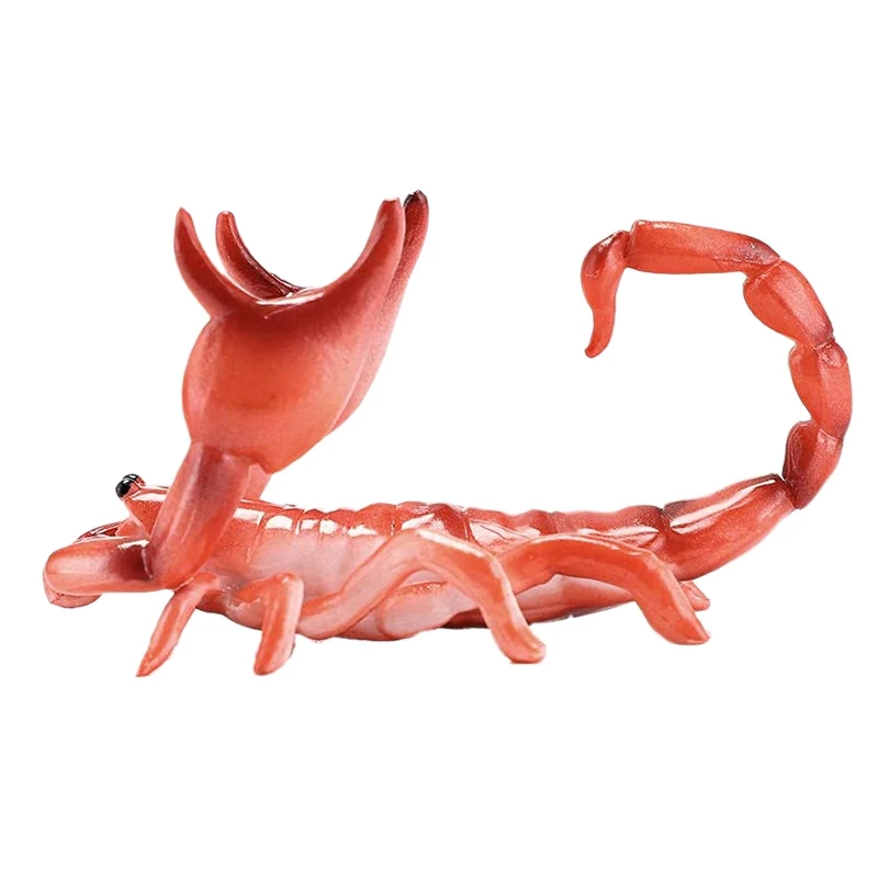 

New Creative Cute Scorpion Model Pen Holder Weightlifting Scorpion Bracket Storage Rack Pen Rack Gift Stationery Red