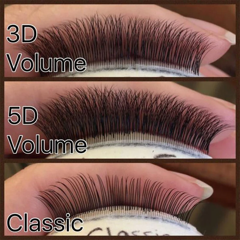 

Yelix 5 cases premade Volume Eyelash Extensions faxu Mink 2D/3D/4D/5D/6D Pre-made Fans individual Eyelash Lashes eyelashes