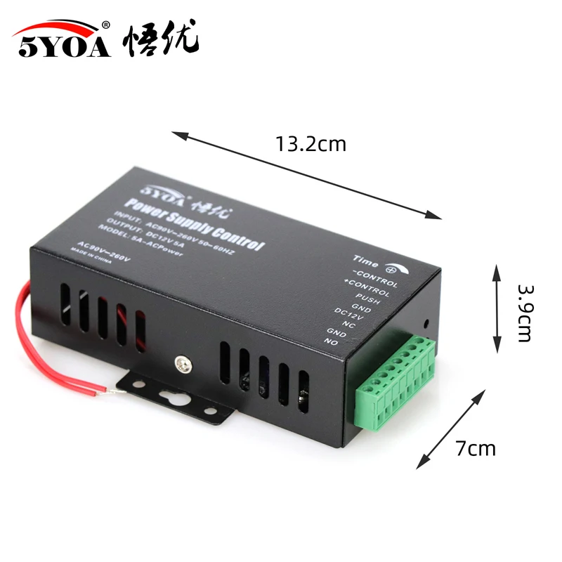 DC12V 5A 3A Access Control Power Supply Switch Transformer Door Adapter Covertor AC 90~260V for RFID Fingerprint | Безопасность и