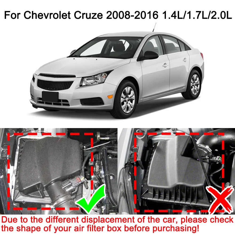 Воздушный фильтр для Chevrolet Cruze 2008 2009 2010 2011 2012 2013 2014 2016 834126 л 13272719 автомобильные