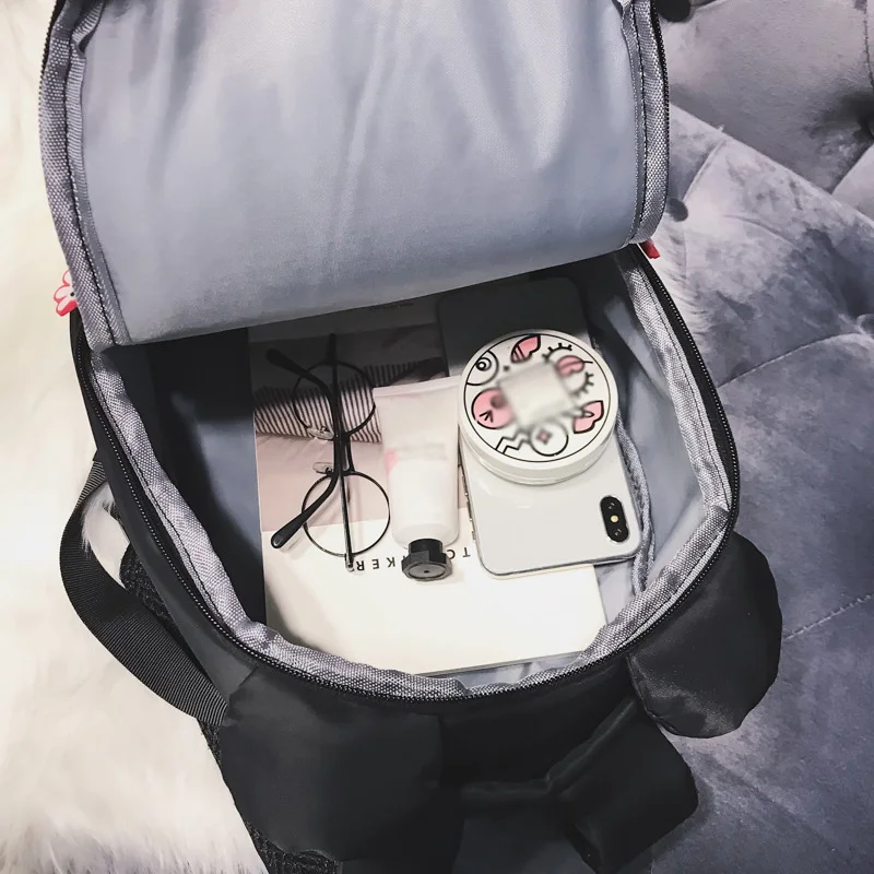 

Disney Child Anti-lost Backpack Cartoon Plush Schoolbag For Kids Mickey Minnie Student Bags Children Backpacks Mochila Infantil
